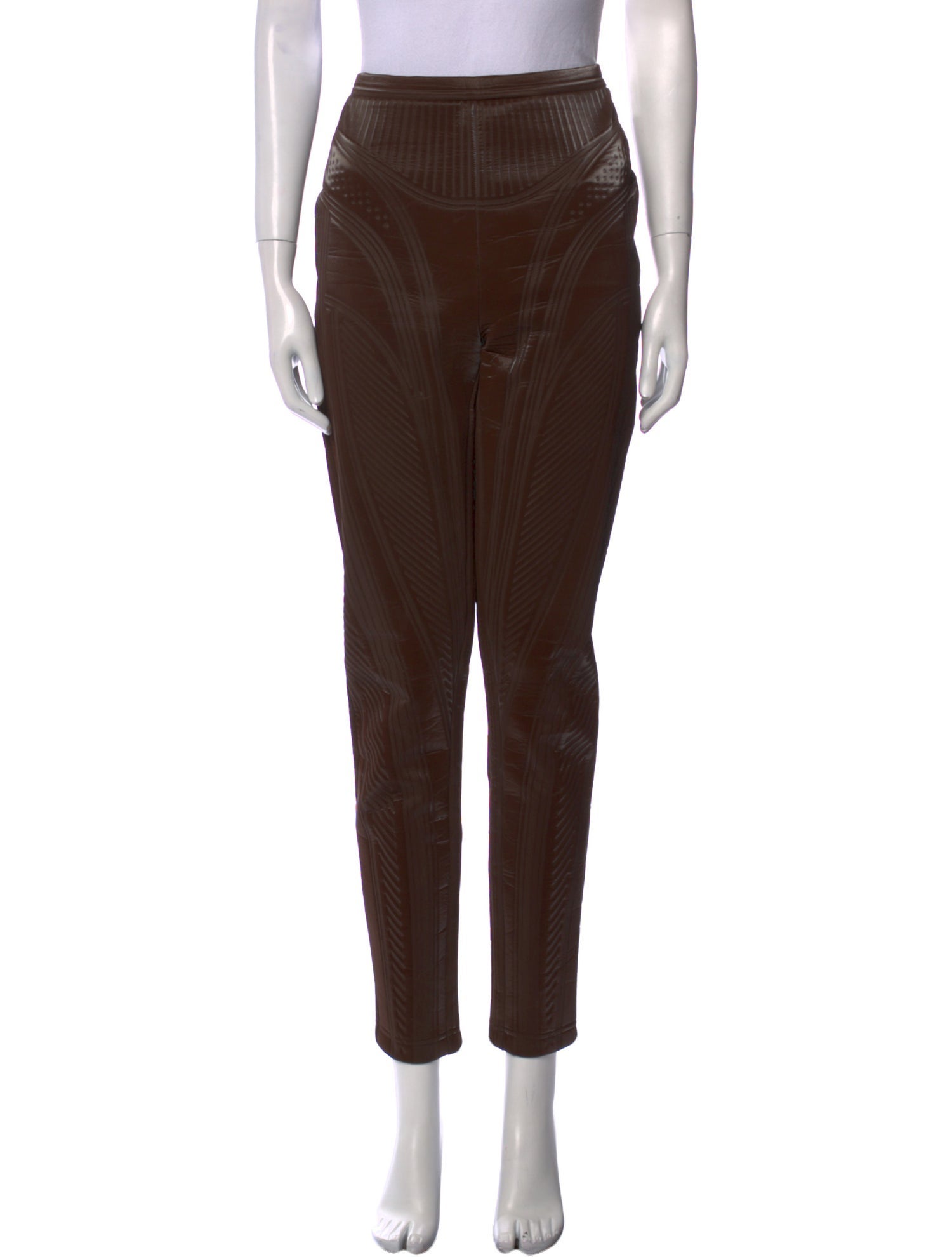 Mugler Straight Leg Pants