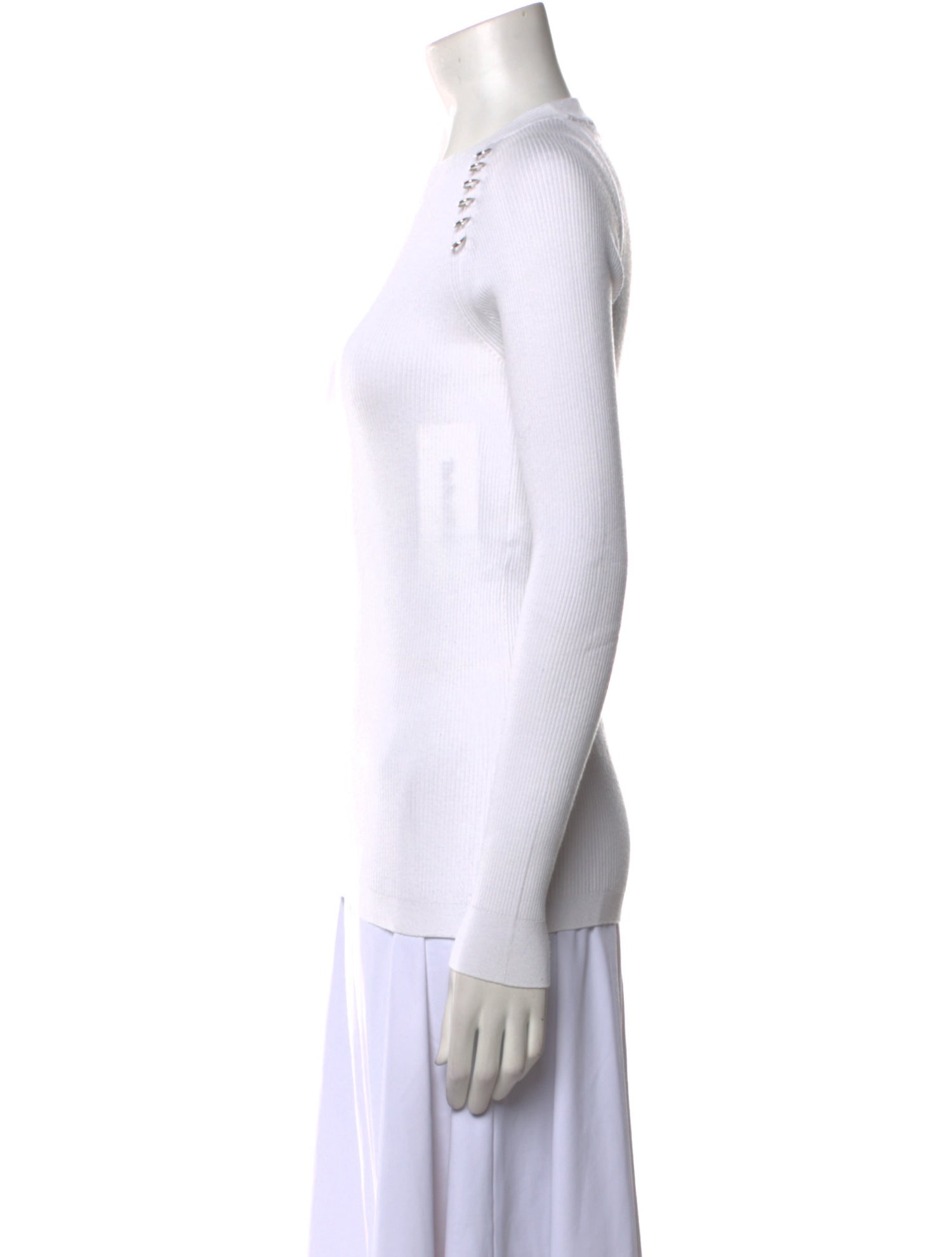 Mugler Crew Neck Sweater