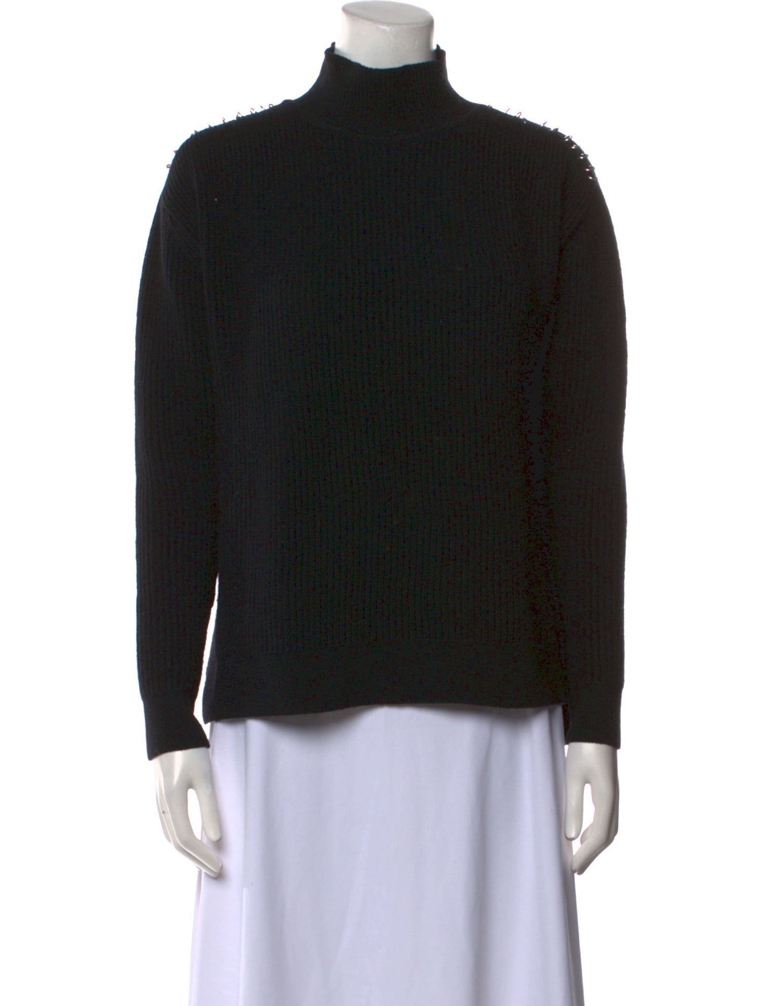 Mugler Wool Turtleneck Sweater