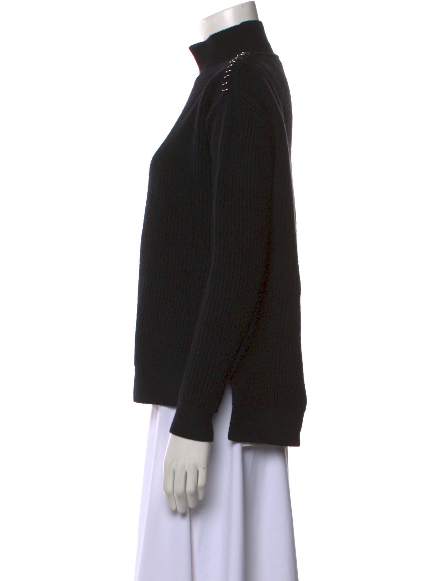 Mugler Wool Turtleneck Sweater