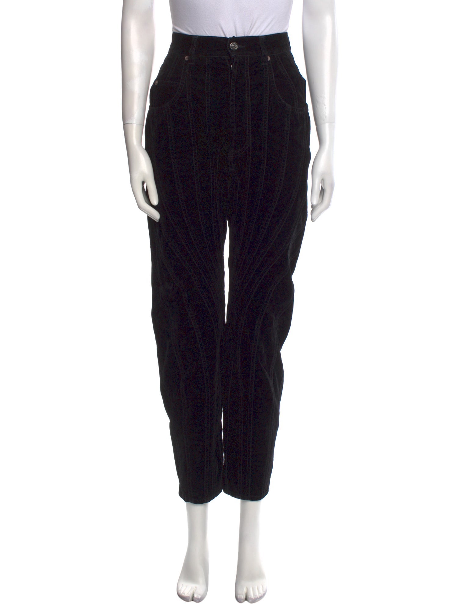 Mugler Printed Straight Leg Pants