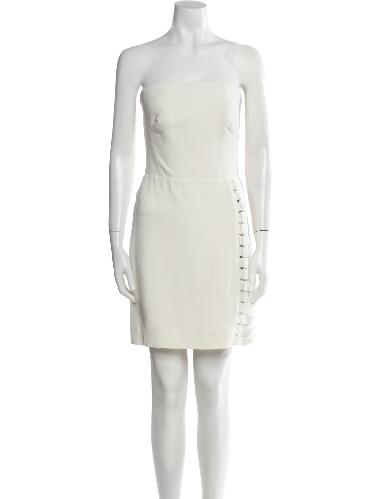 Mugler Strapless Mini Dress