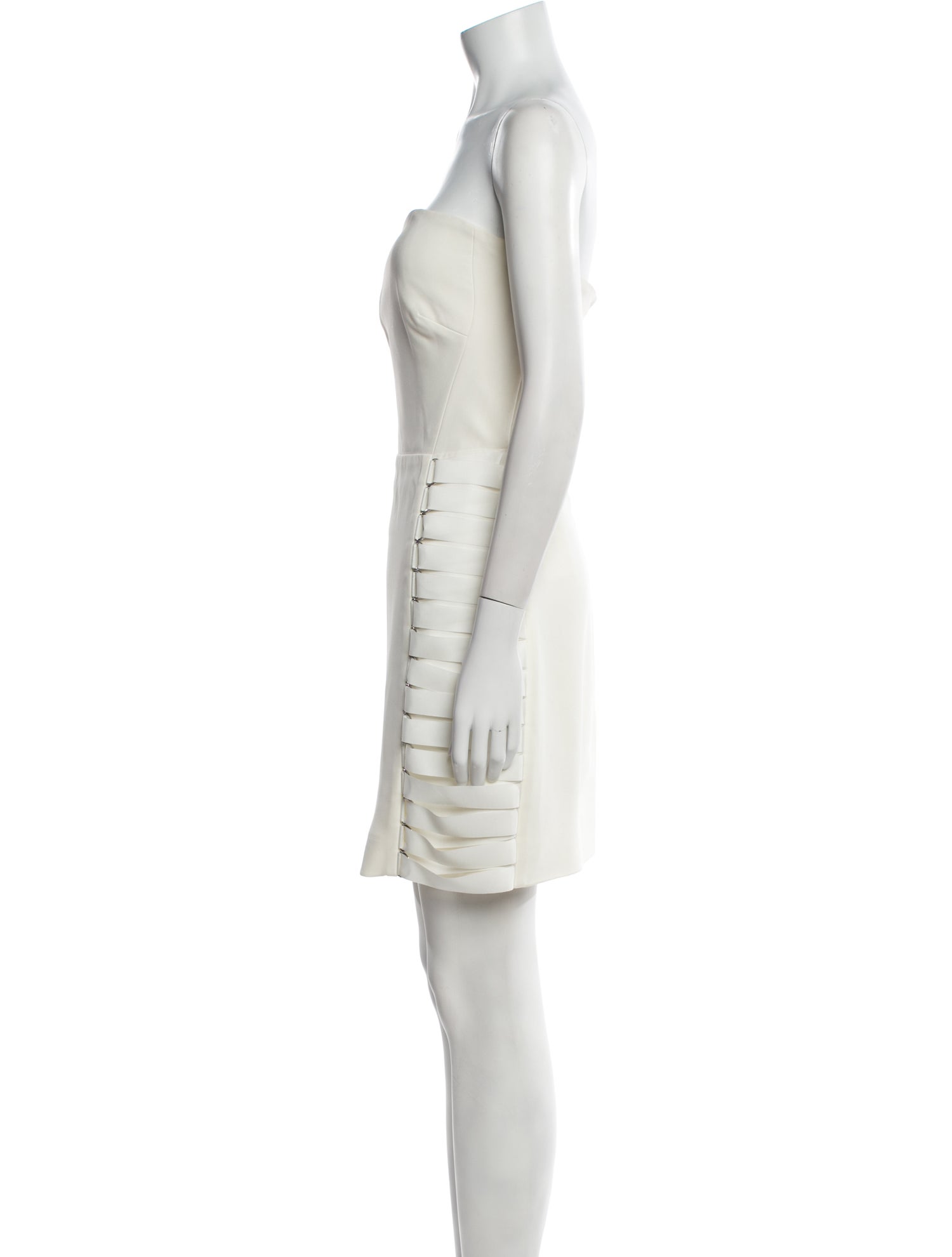 Mugler Strapless Mini Dress