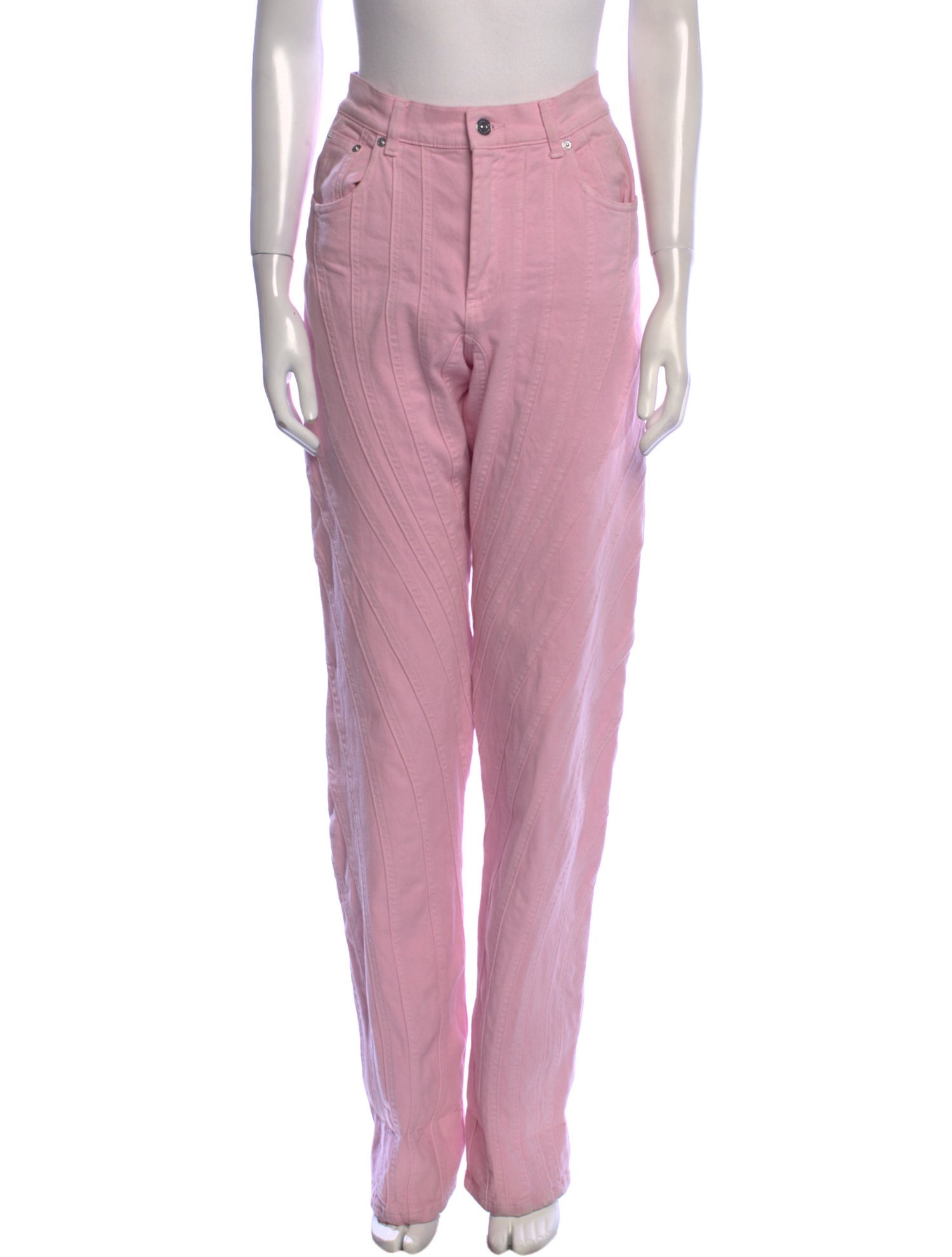 Mugler Straight Leg Pants