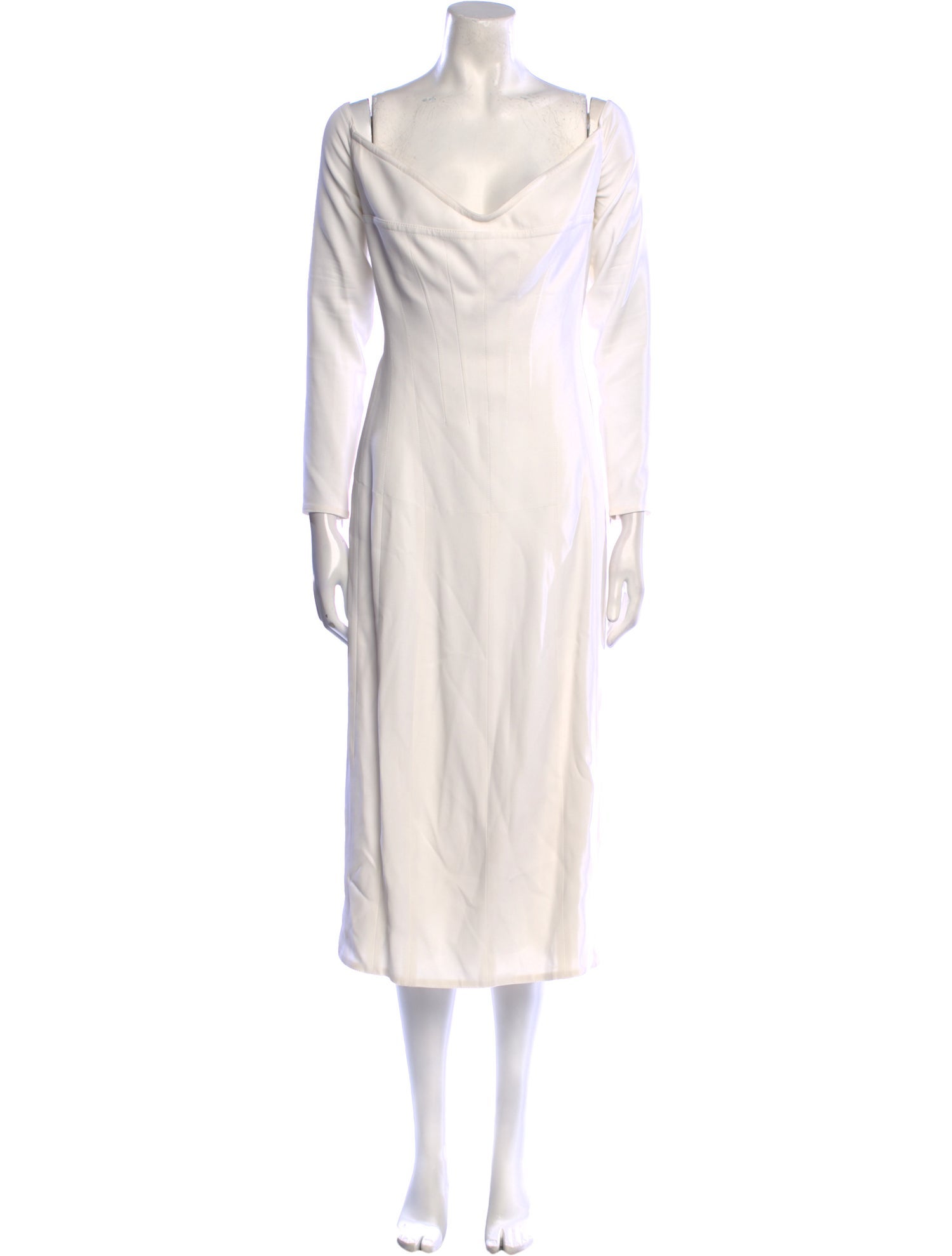 Mugler 2018 Midi Length Dress