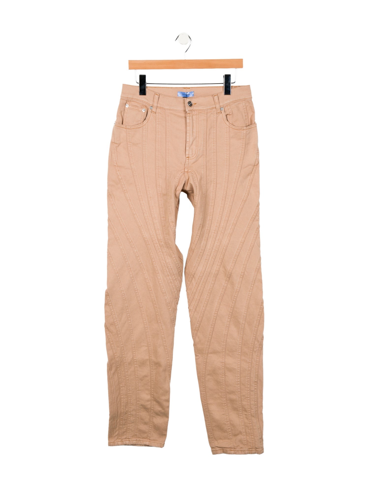 Mugler Straight Leg Pants w/ Tags