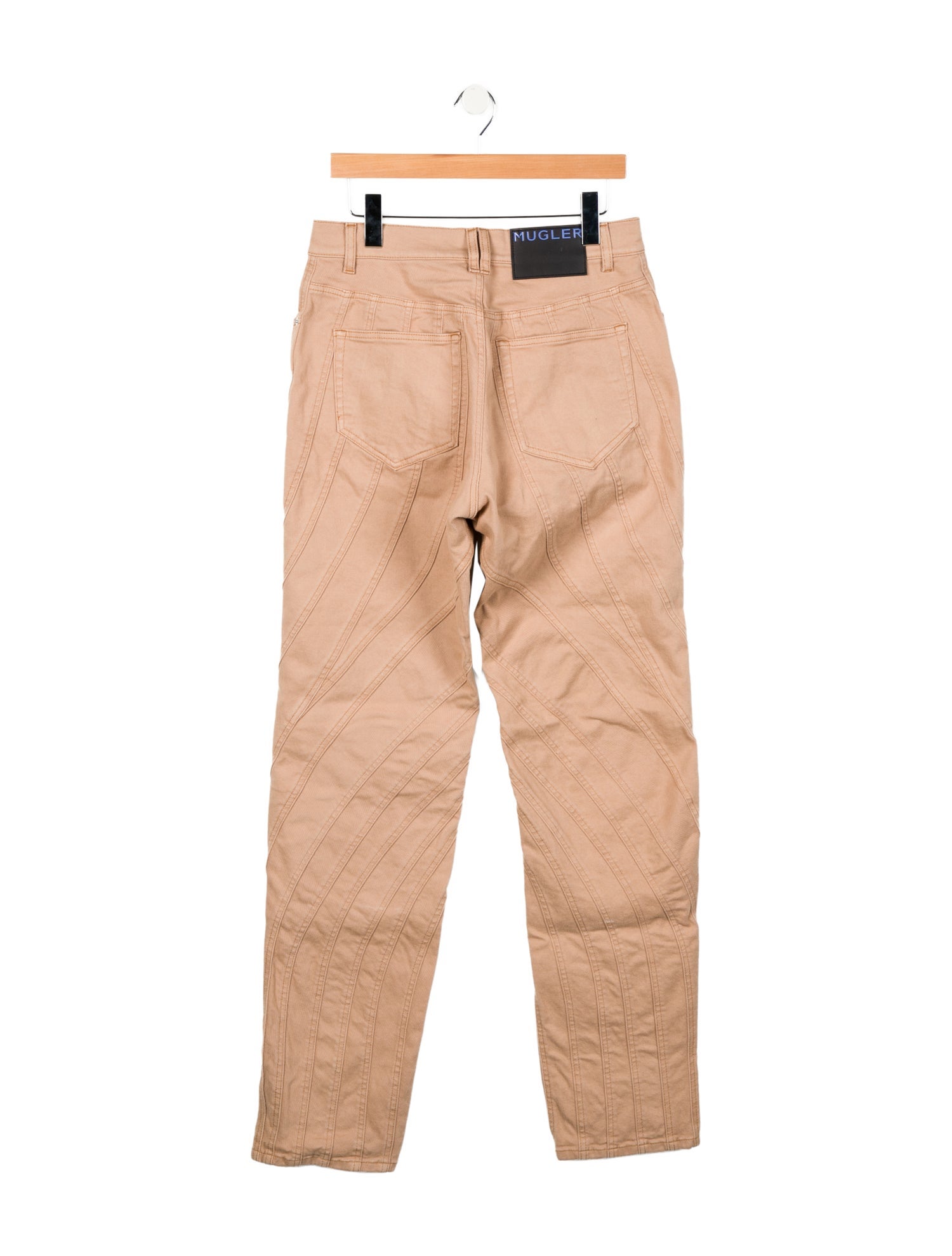 Mugler Straight Leg Pants w/ Tags