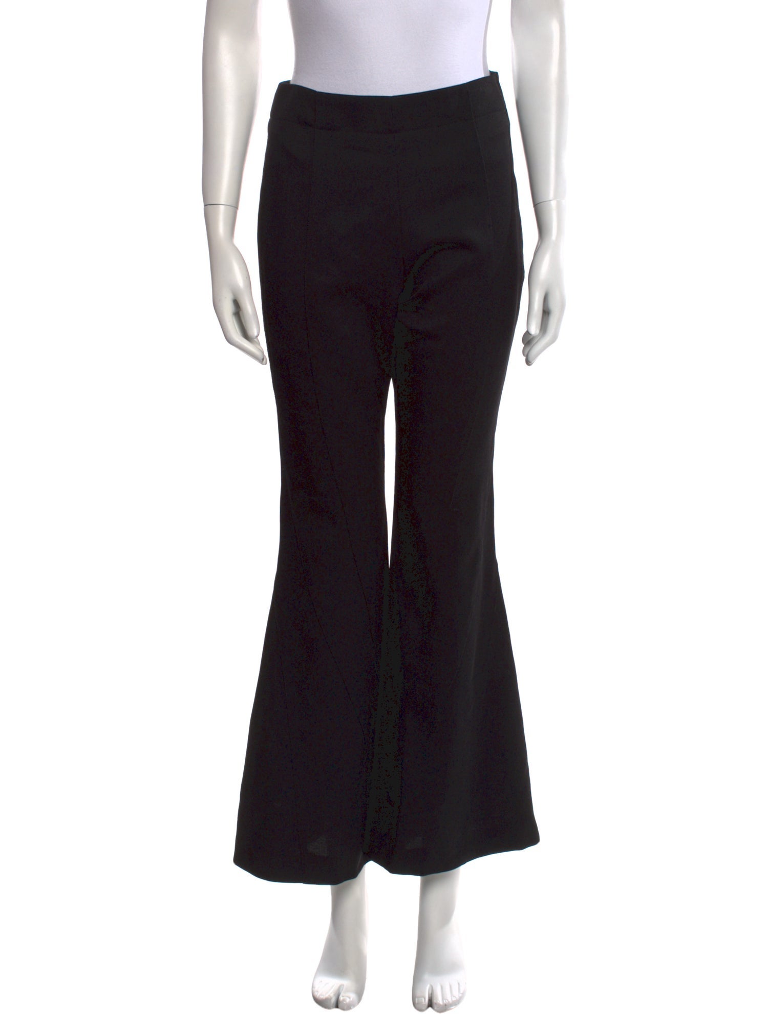 Mugler Wool Wide Leg Pants