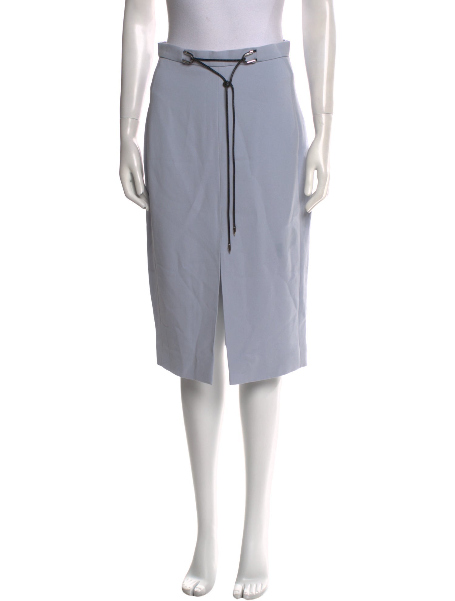 Mugler Wool Knee-Length Skirt w/ Tags