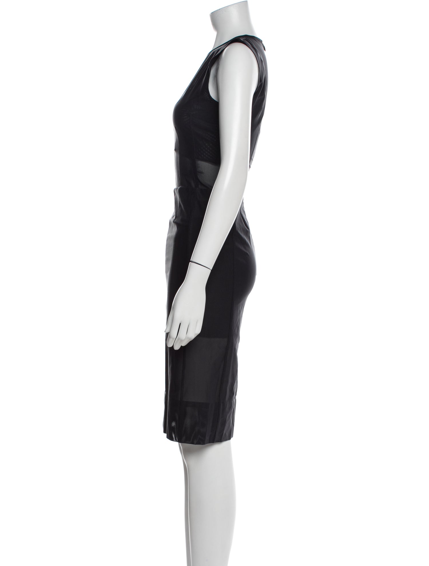 Mugler Nylon Knee-Length Dress