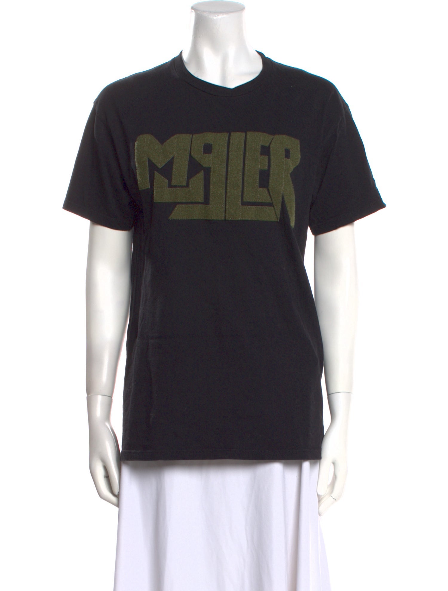 Mugler Graphic Print Crew Neck T-Shirt