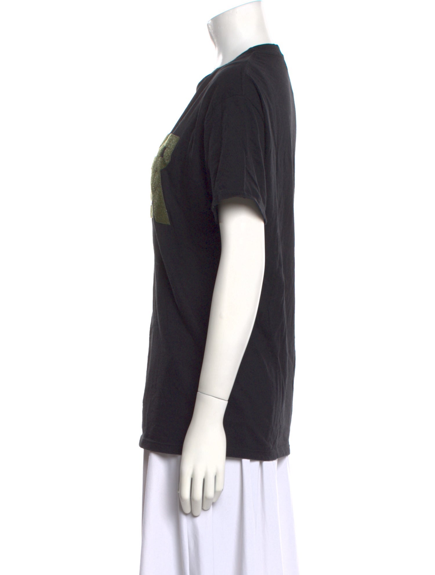 Mugler Graphic Print Crew Neck T-Shirt