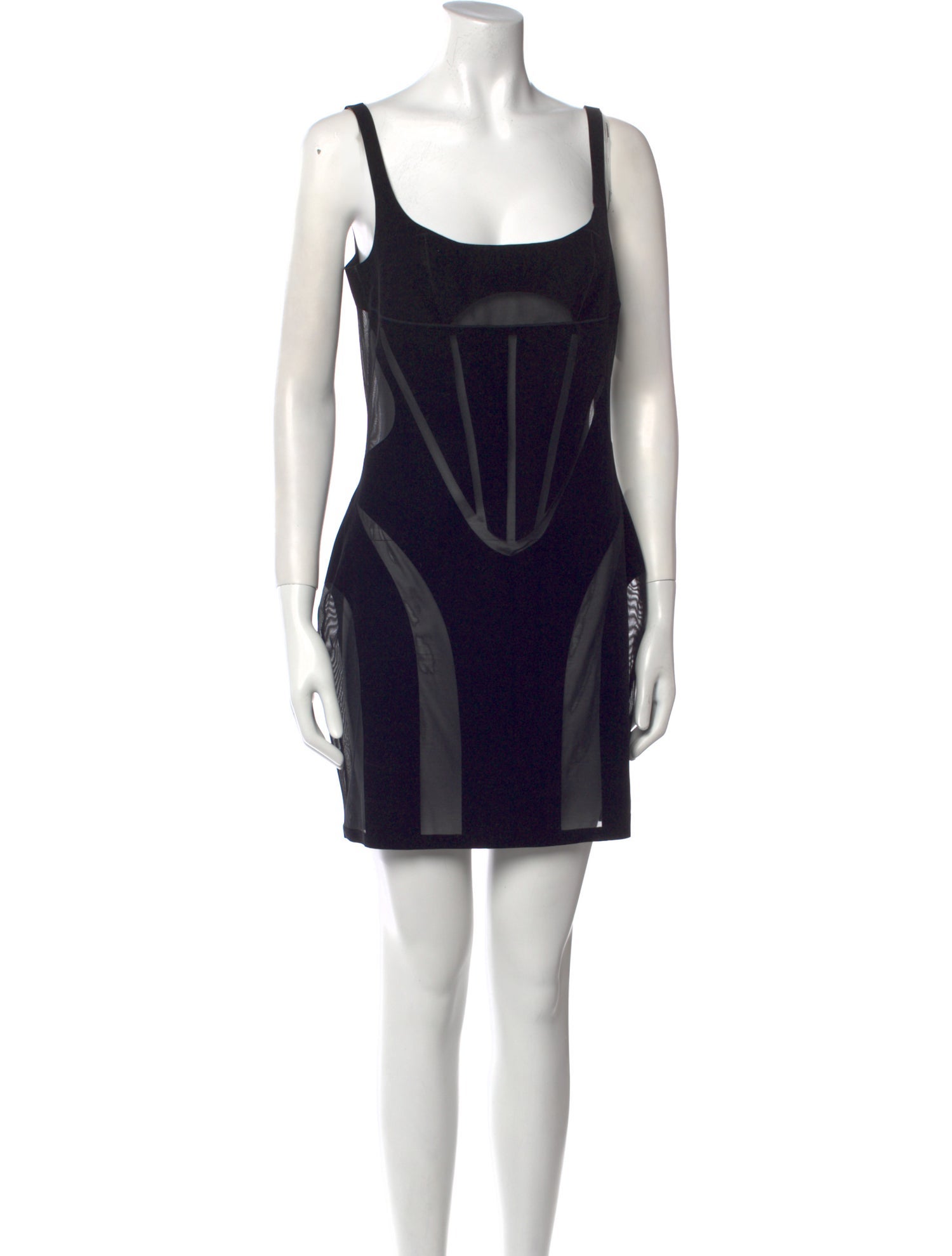 Mugler Nylon Mini Dress