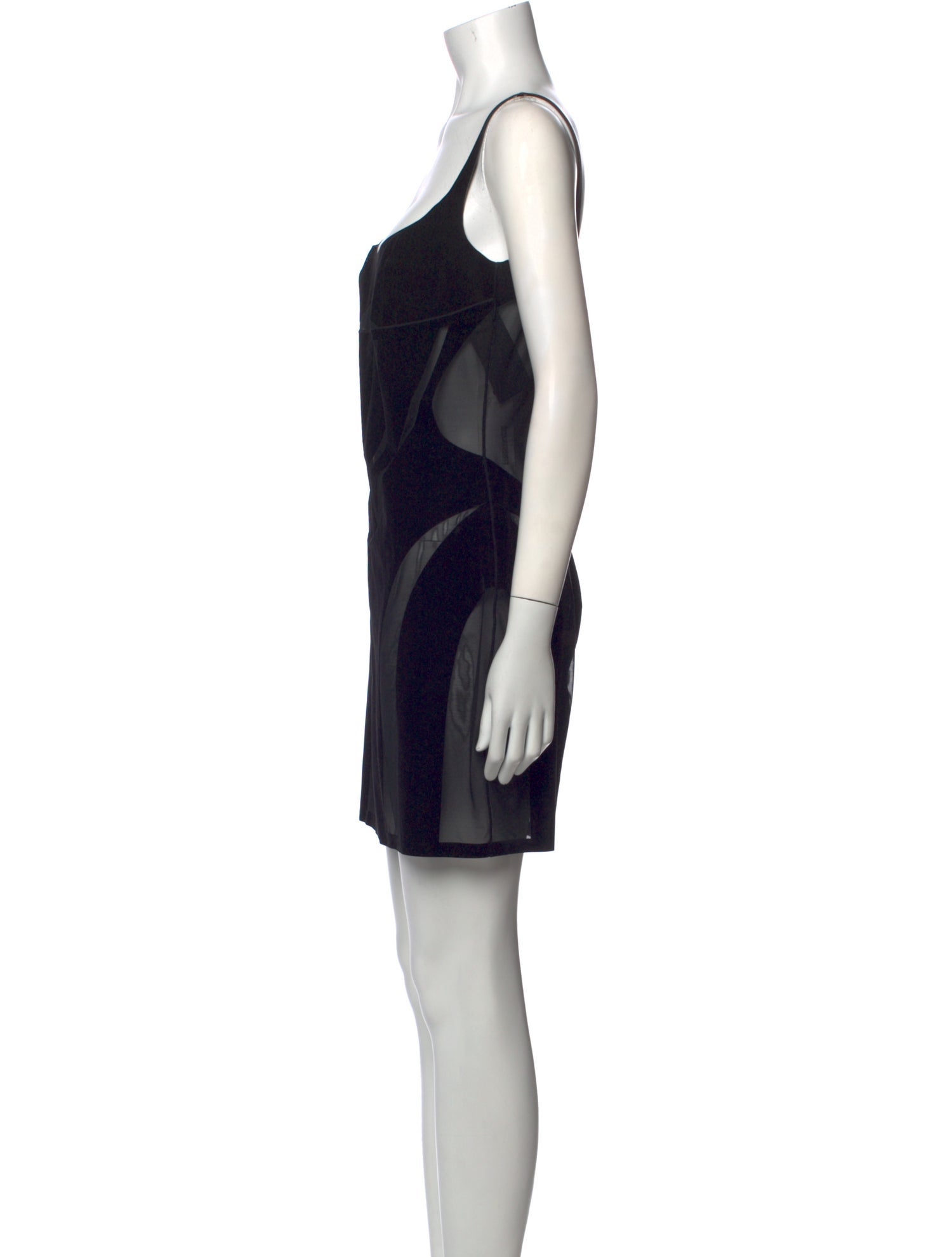 Mugler Nylon Mini Dress