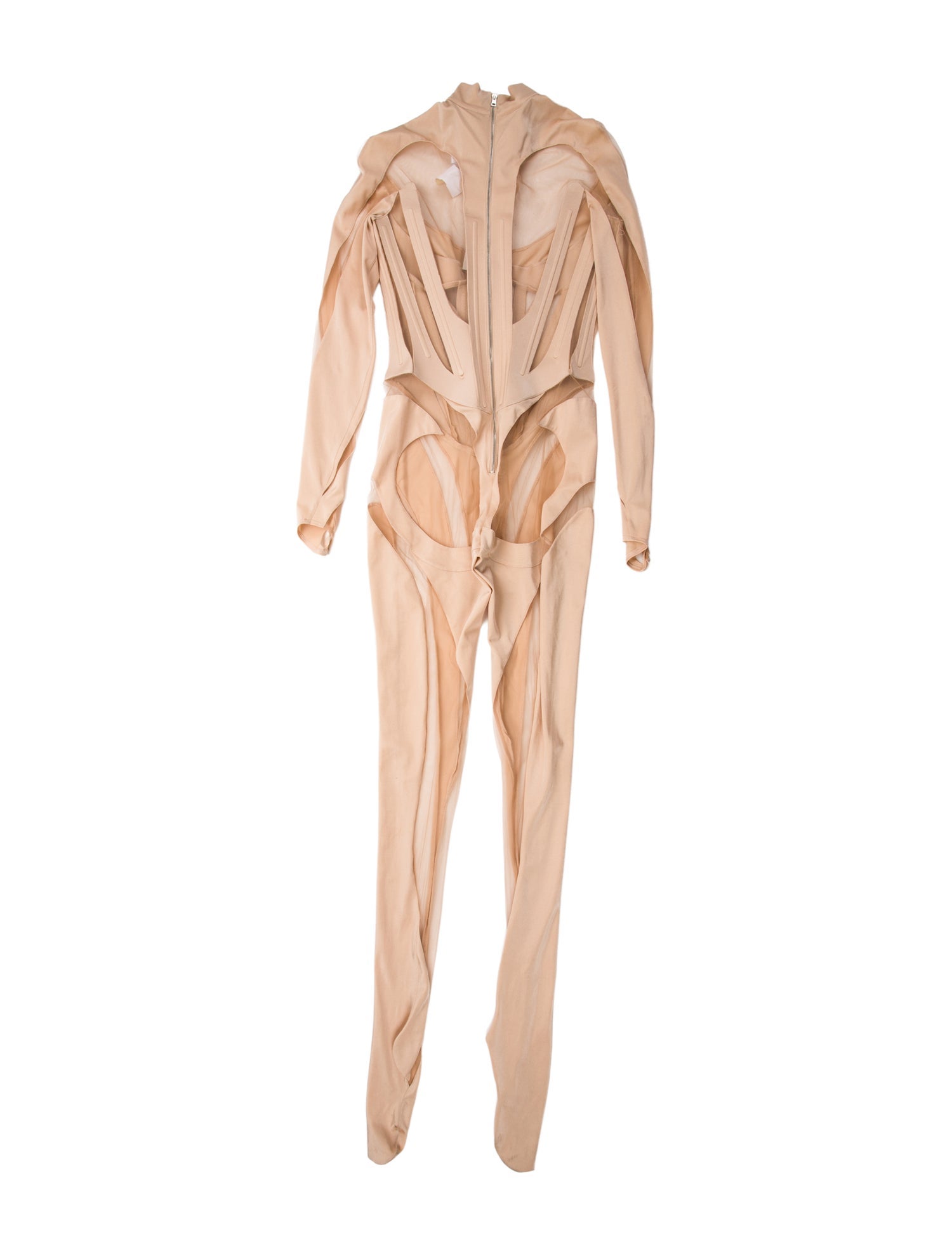 Mugler V-Neck Jumpsuit