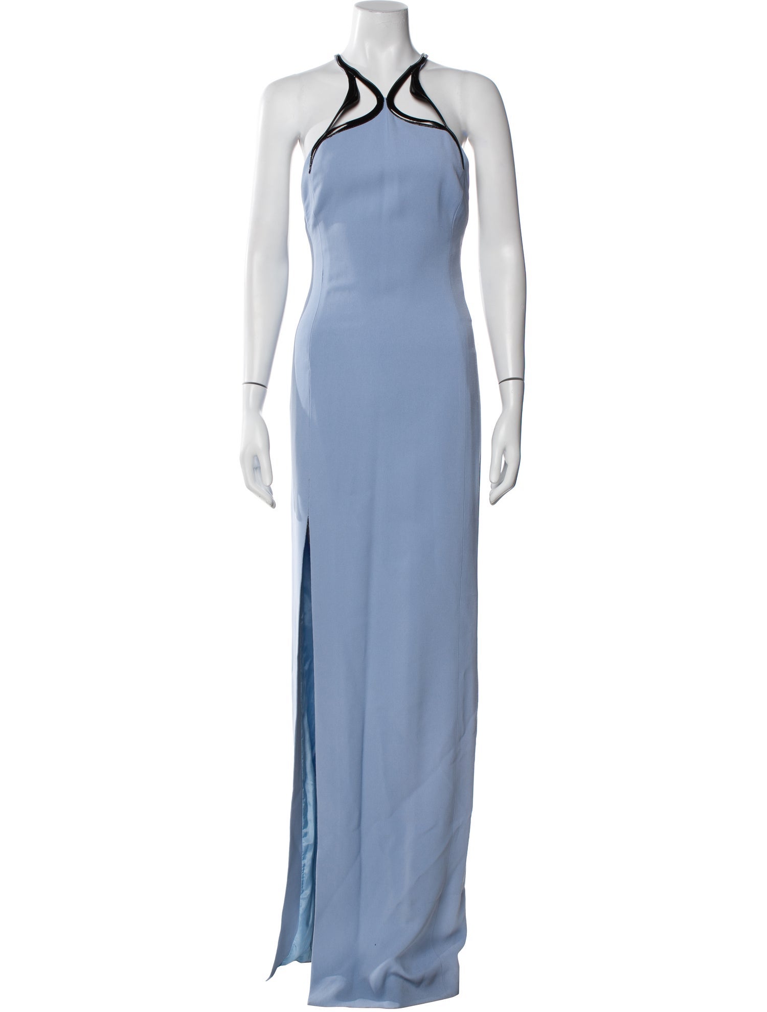 Mugler Halterneck Long Dress
