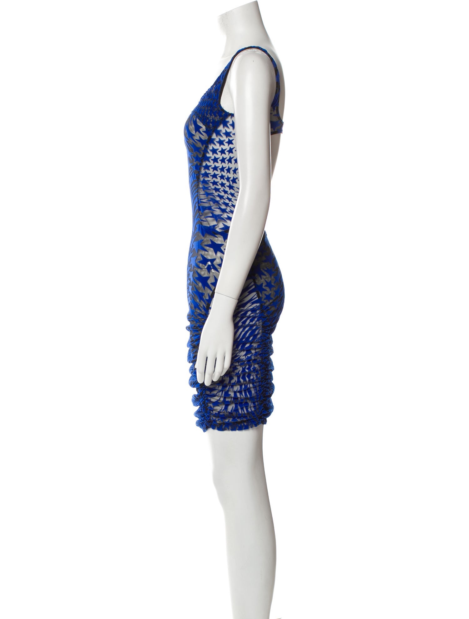 Mugler Printed Mini Dress