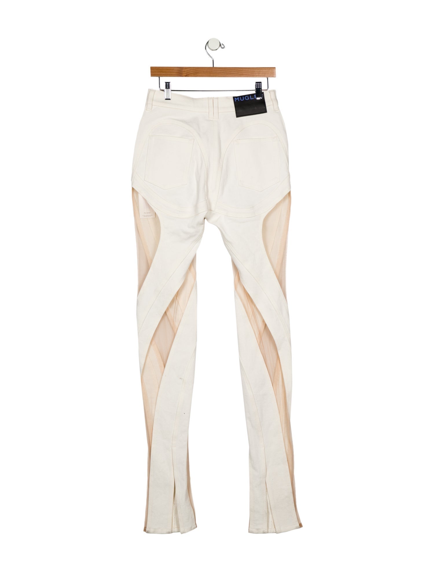 Mugler Mid-Rise Skinny Leg Jeans