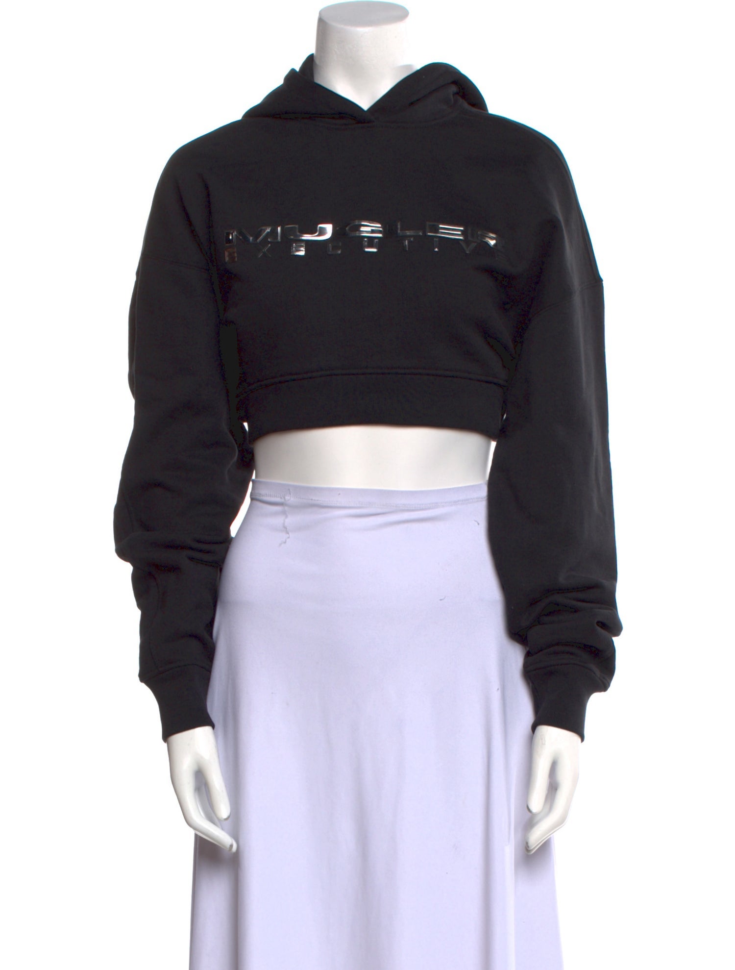 Mugler Graphic Print Crew Neck Sweatshirt