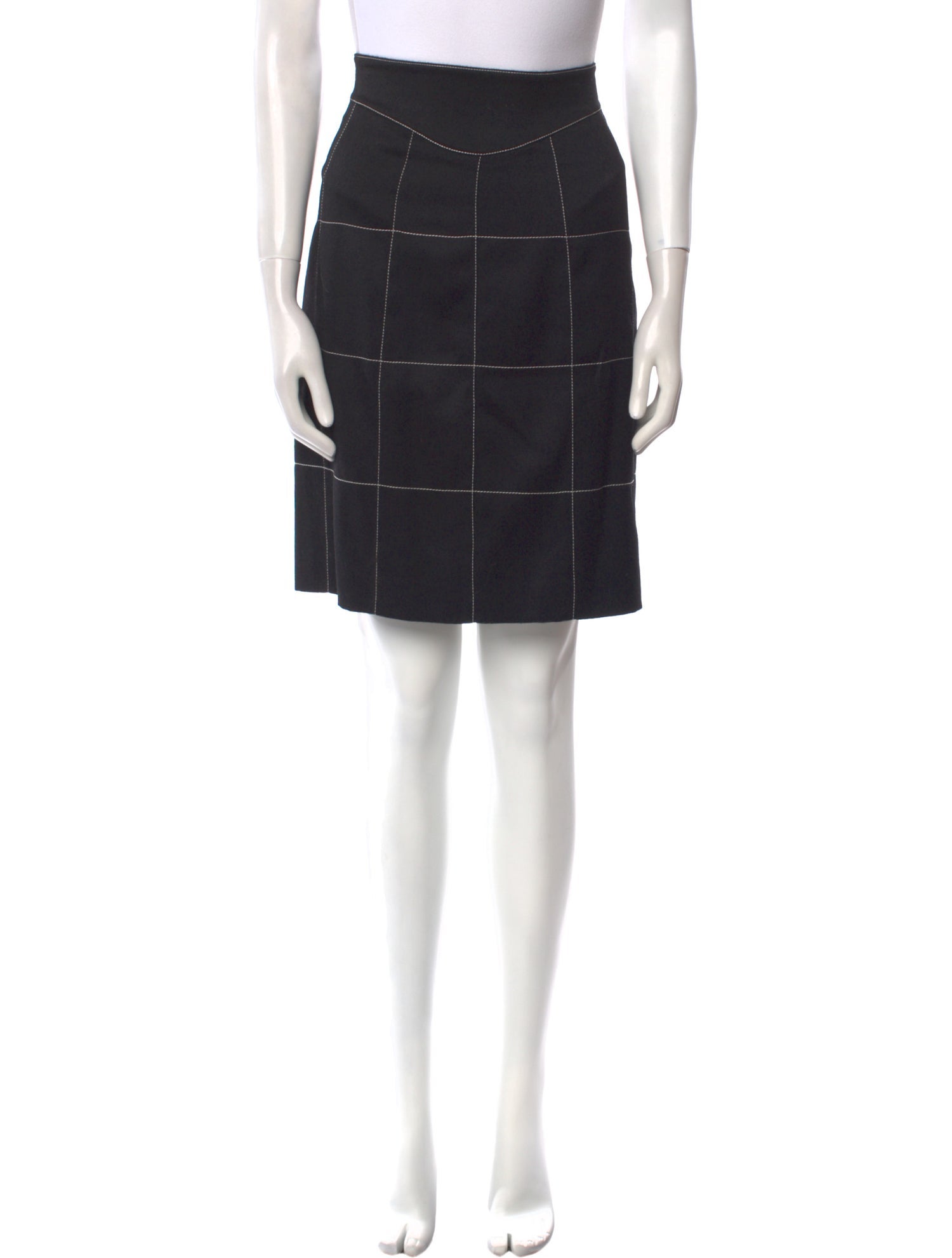 Mugler Vintage Knee-Length Skirt