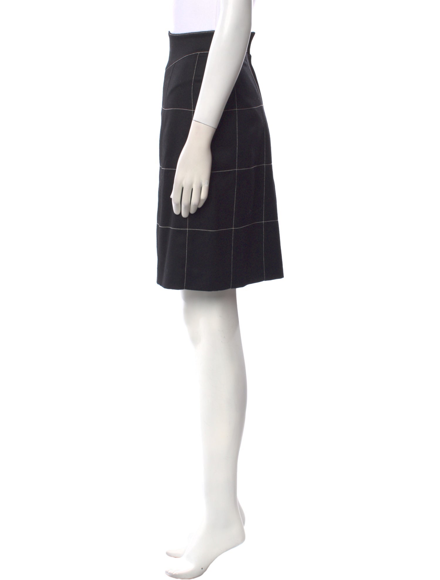 Mugler Vintage Knee-Length Skirt