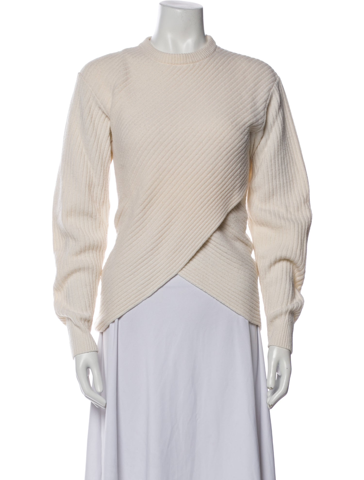 Mugler Wool Crew Neck Sweater