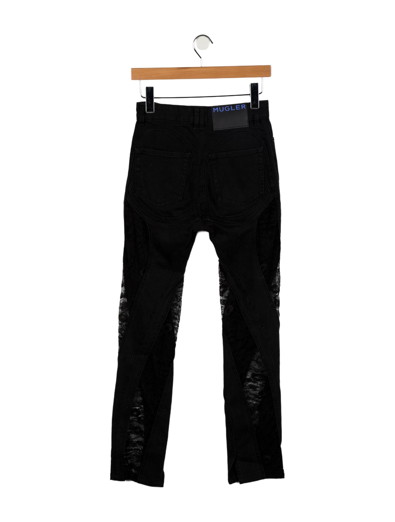 Mugler Mid-Rise Skinny Leg Jeans