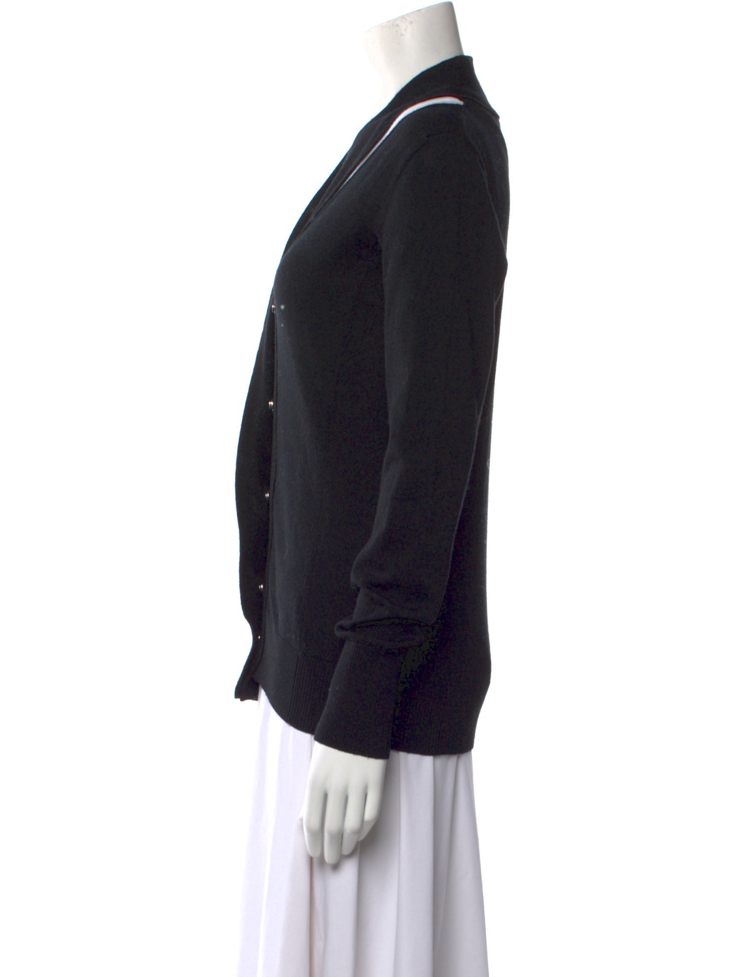 Mugler Wool V-Neck Sweater