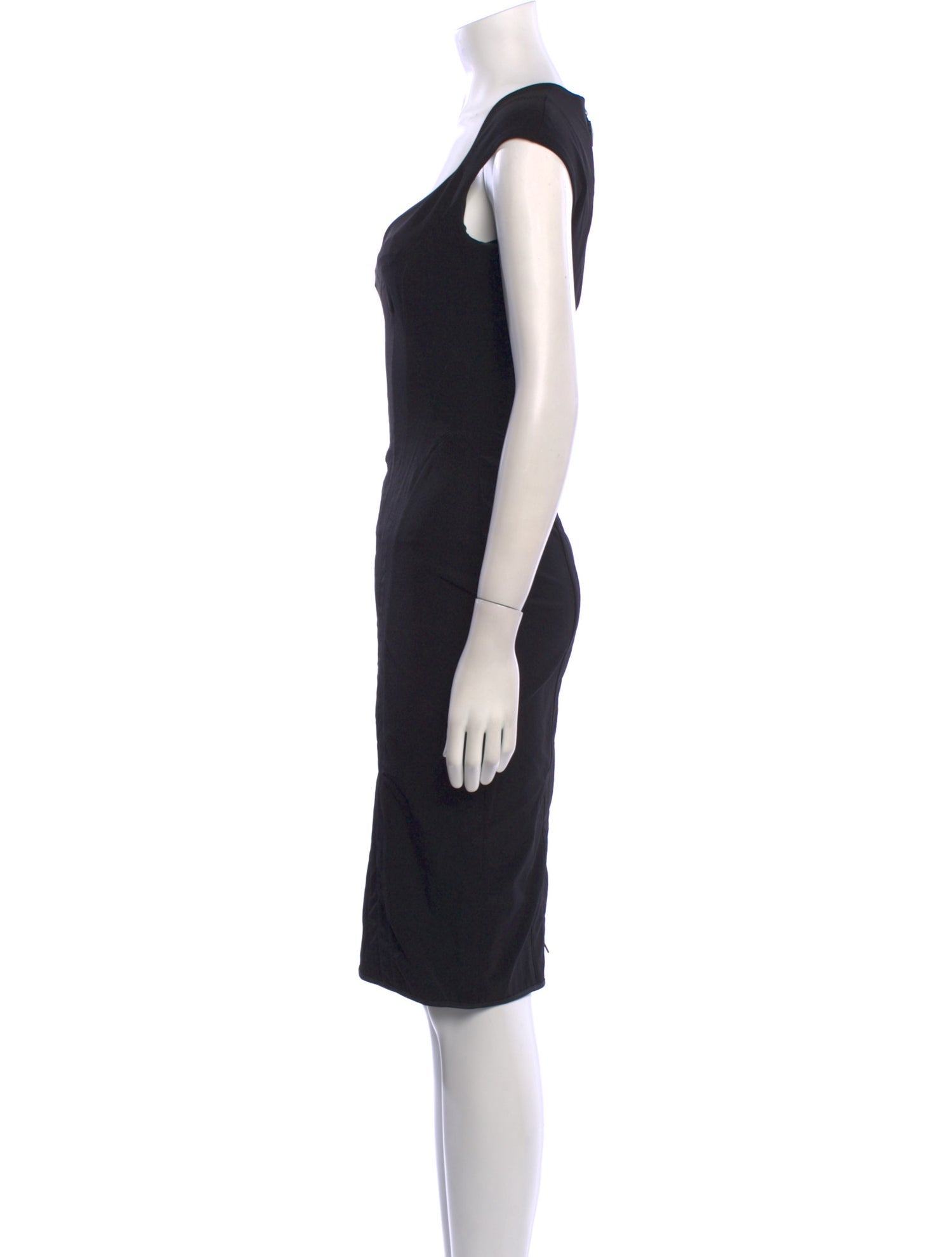 Mugler Nylon Knee-Length Dress