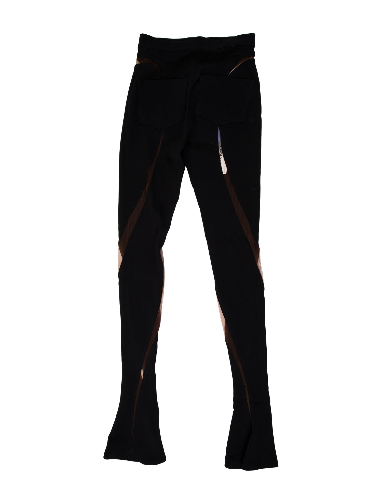 Mugler Straight Leg Pants