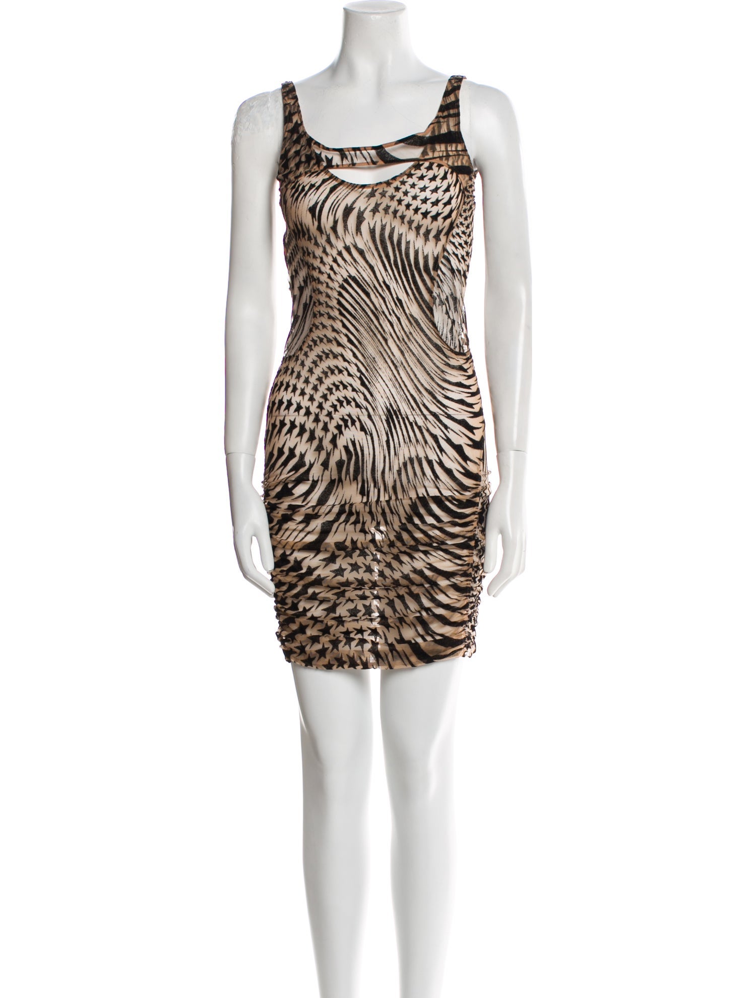 Mugler Nylon Mini Dress