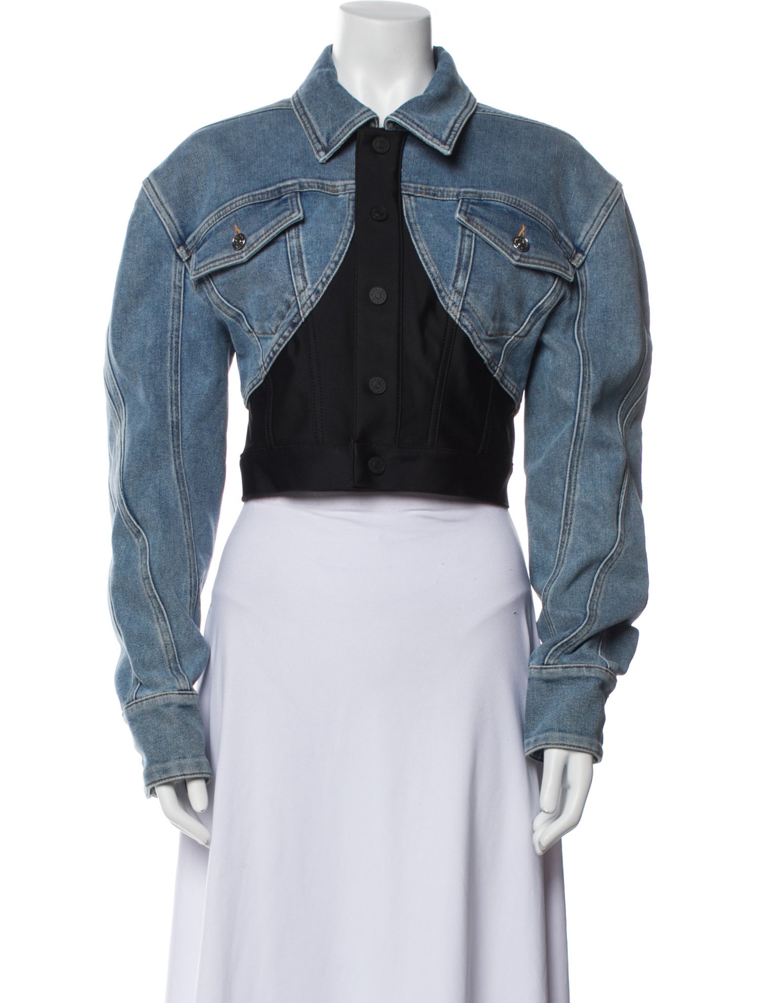 Mugler Denim Jacket w/ Tags