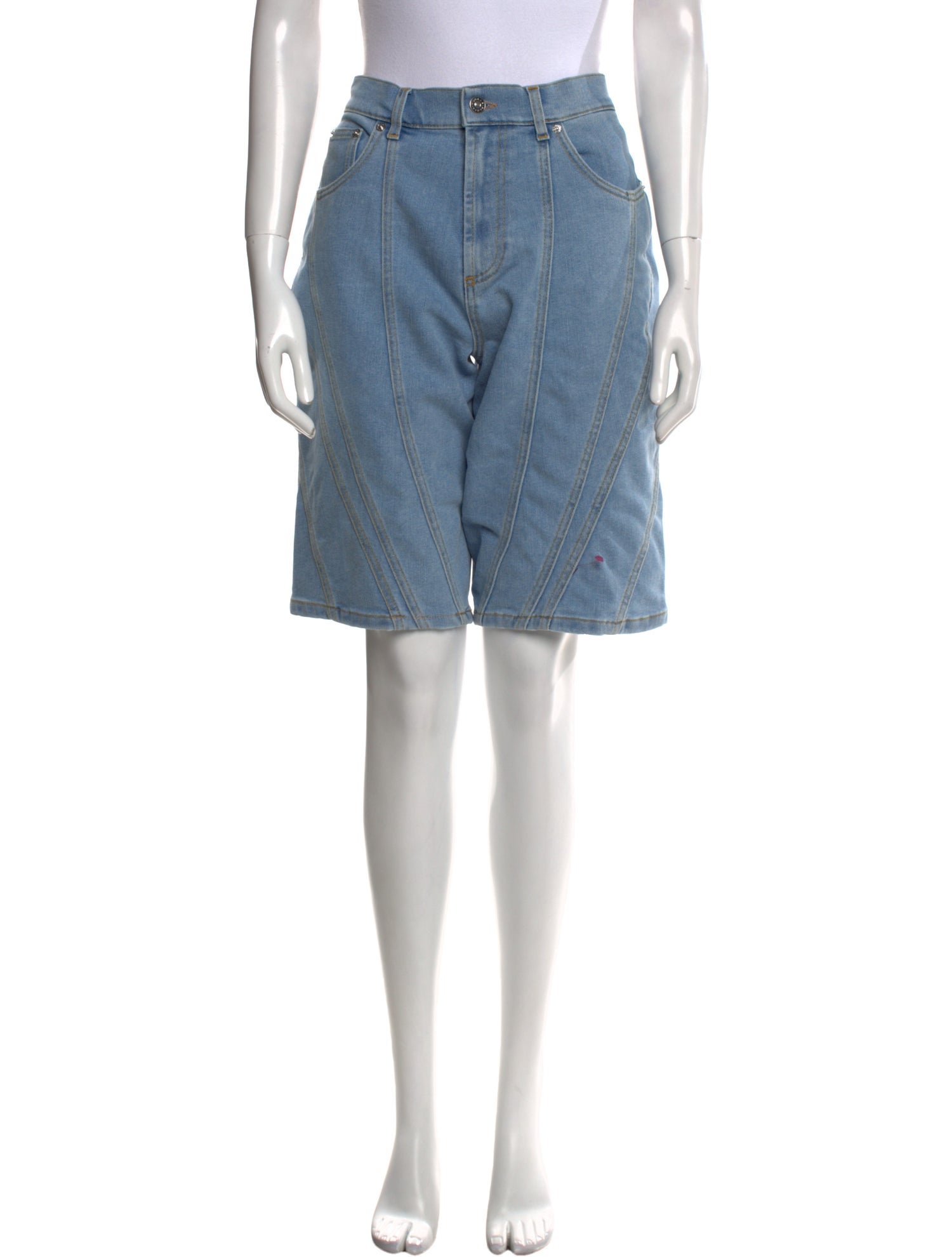 Mugler Knee-Length Shorts