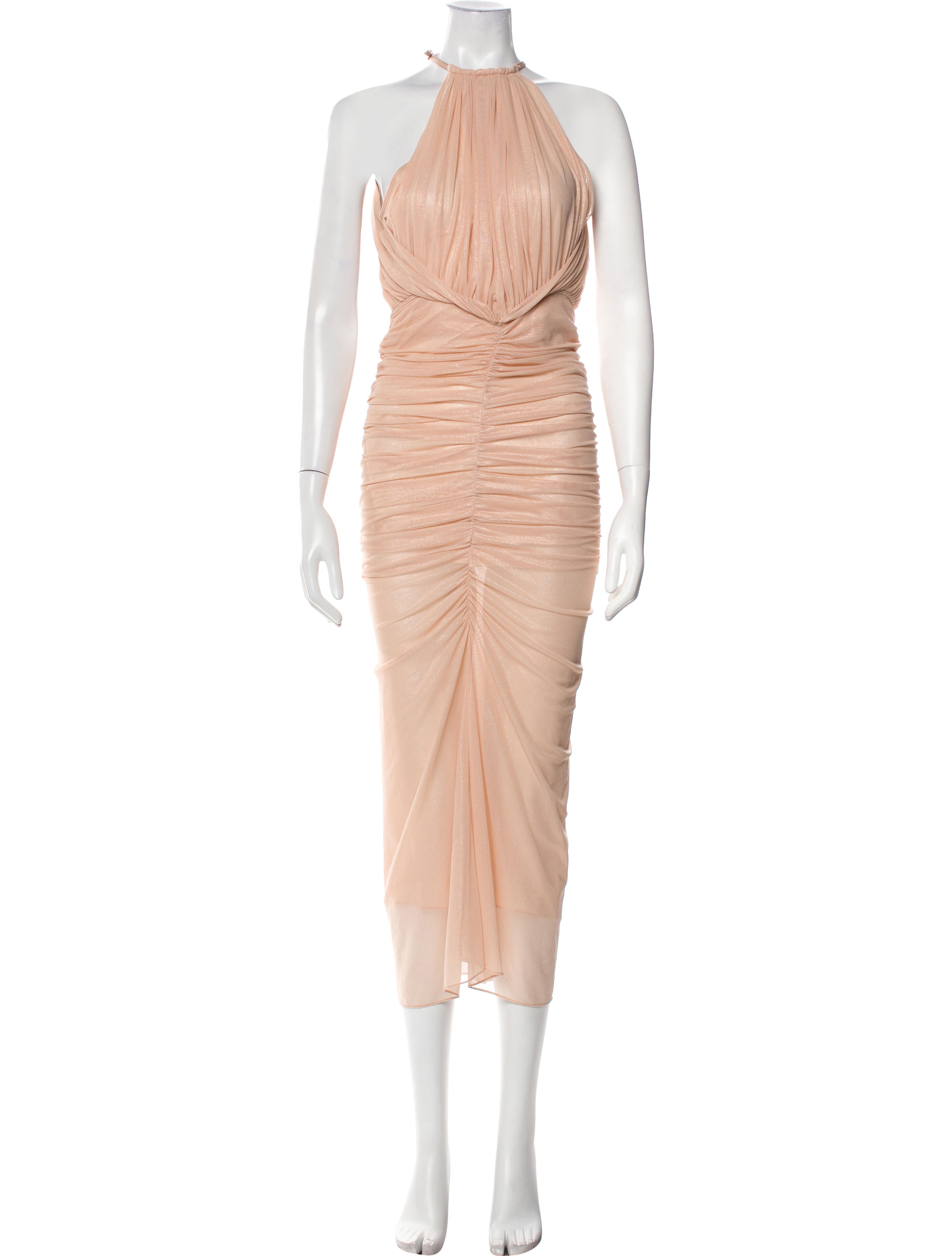 Mugler Nylon Long Dress