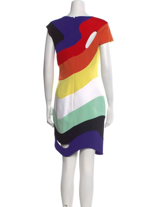 Mugler Printed Mini Dress