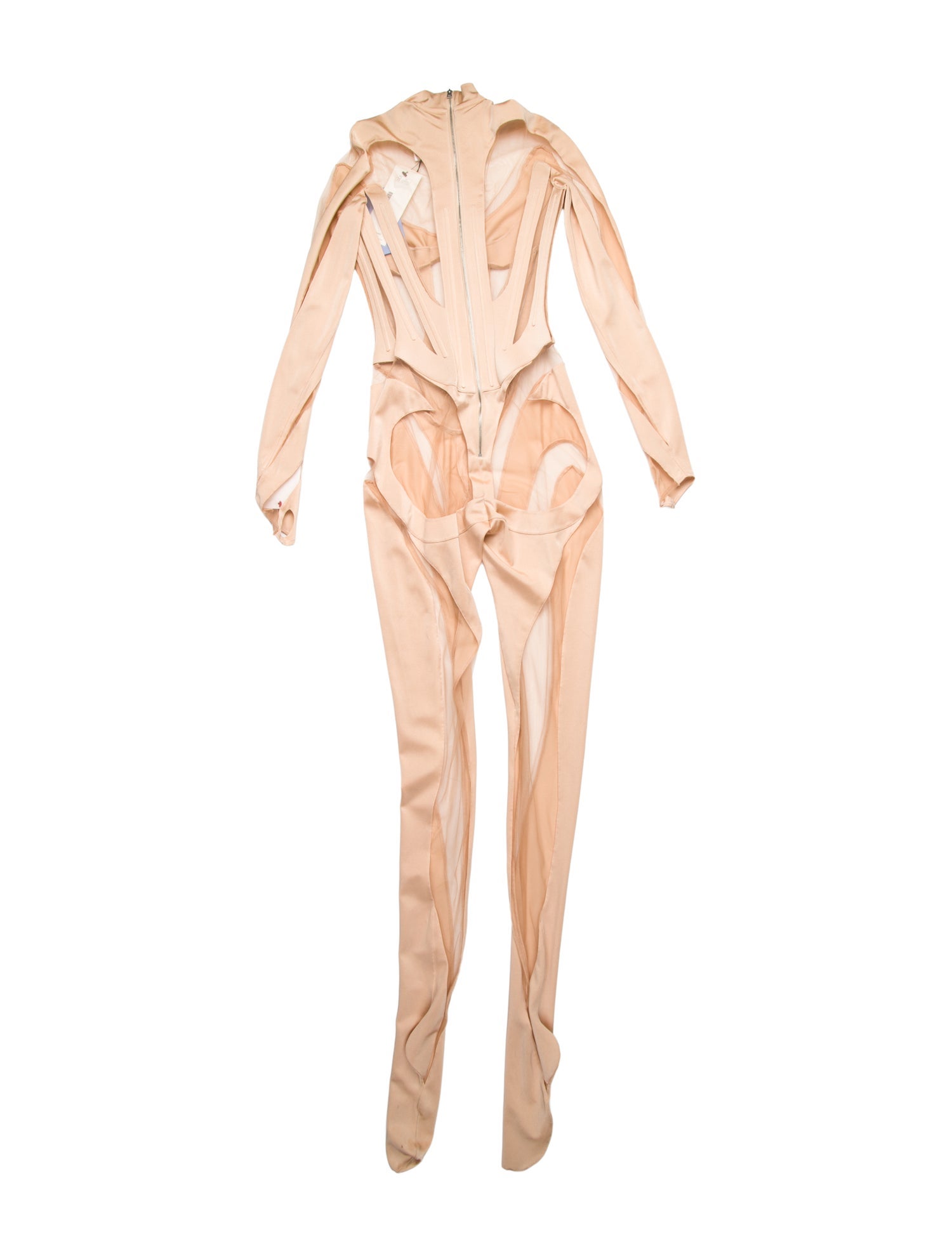Mugler Mock Neck Jumpsuit w/ Tags