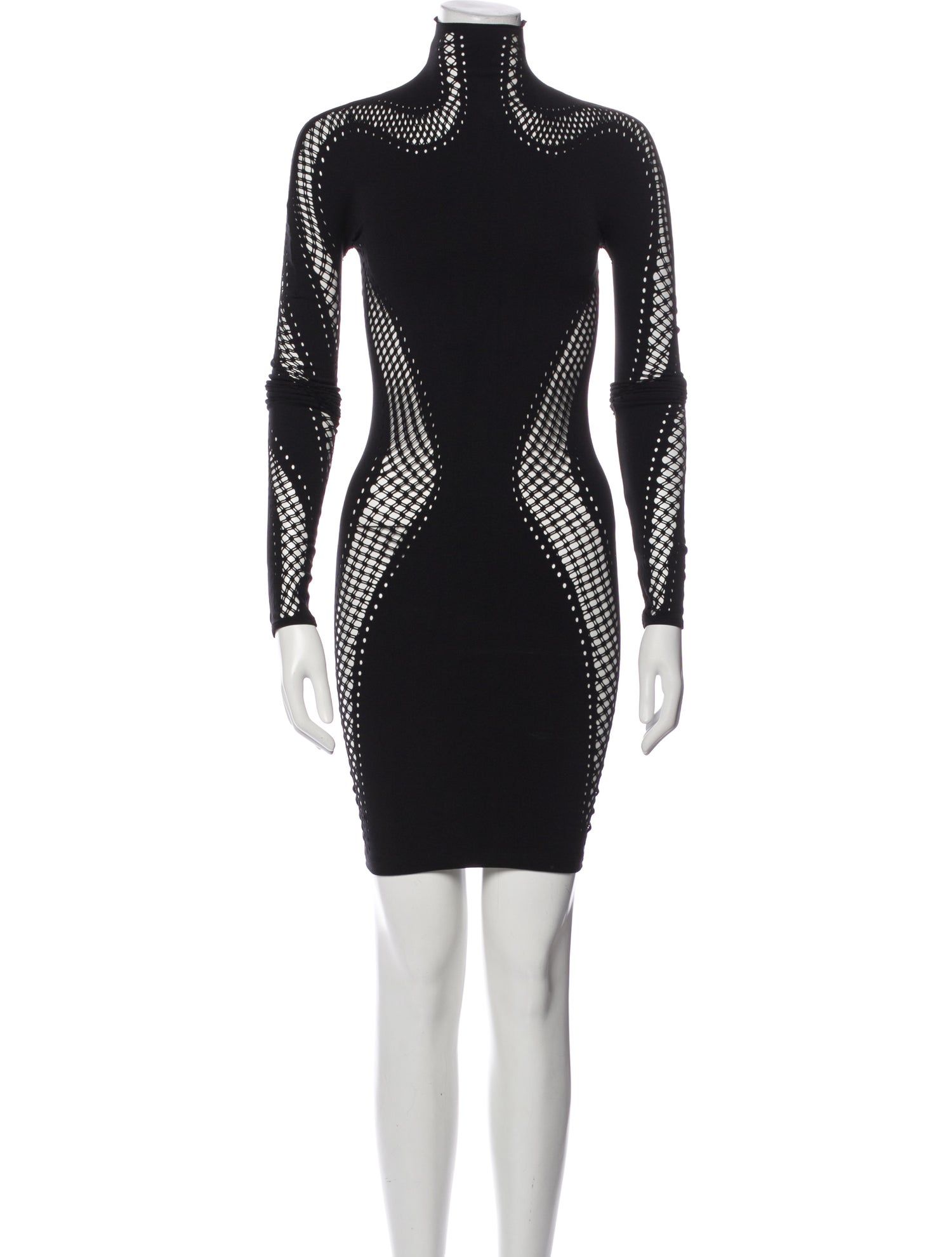 Mugler Nylon Mini Dress w/ Tags