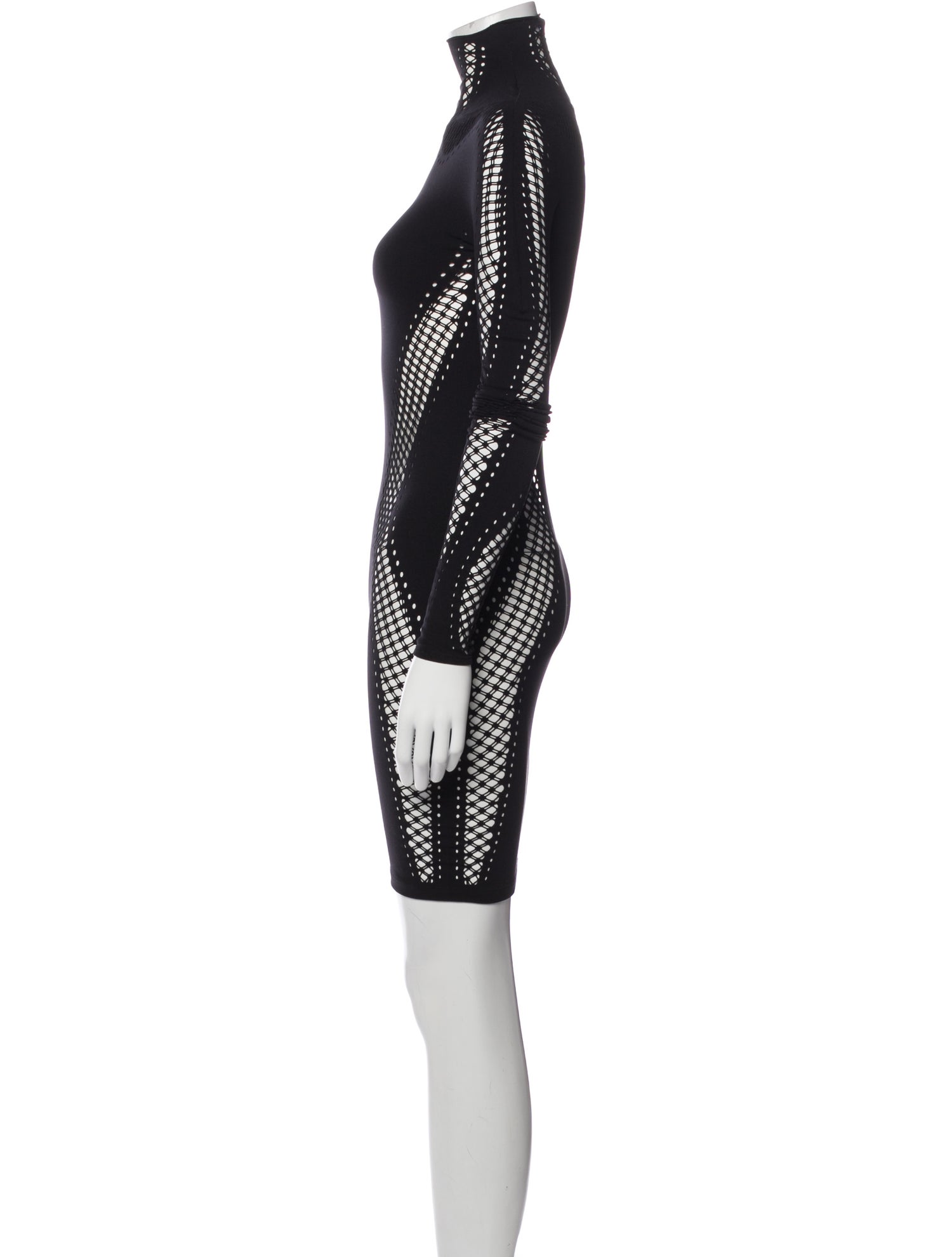 Mugler Nylon Mini Dress w/ Tags