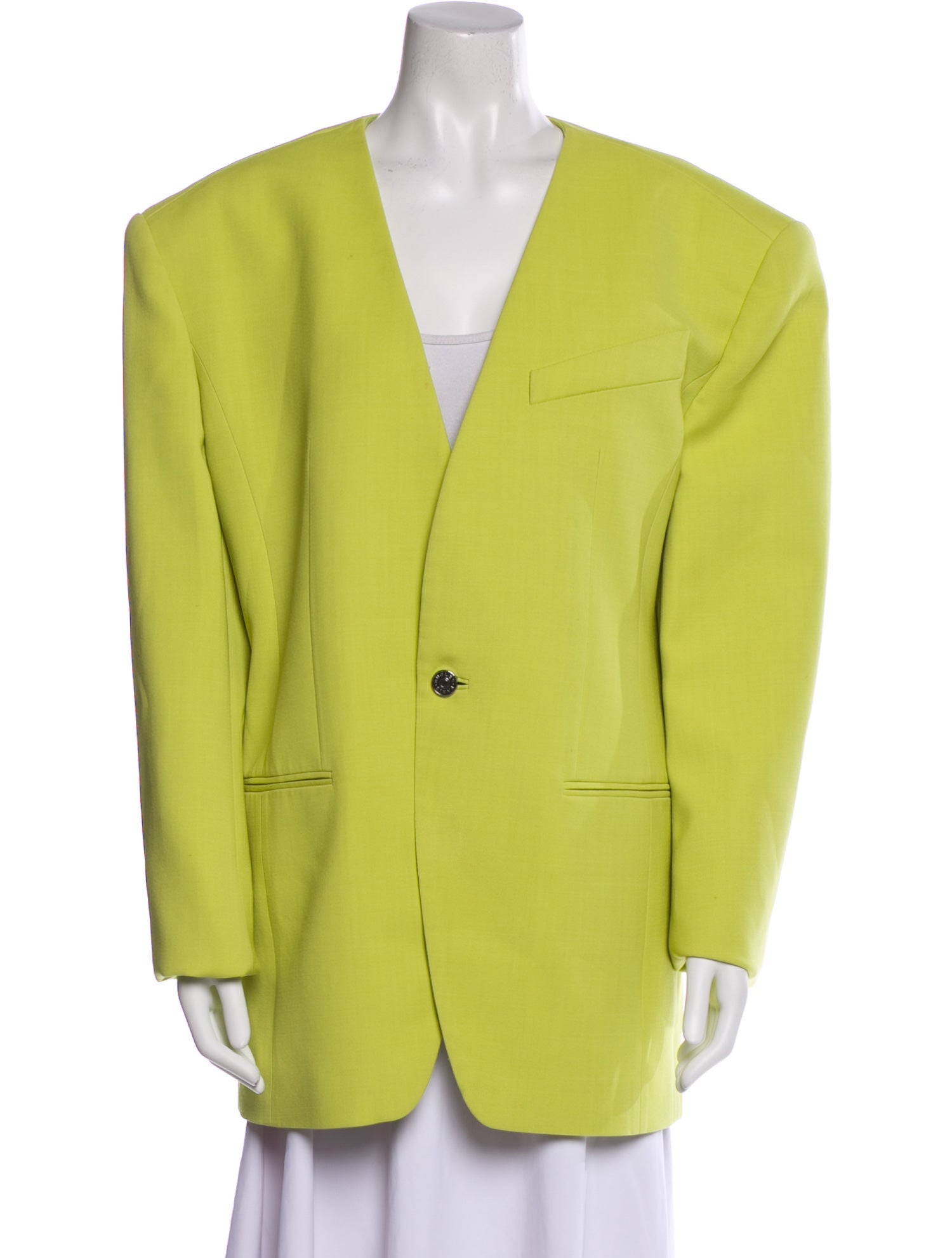 Mugler Virgin Wool Blazer