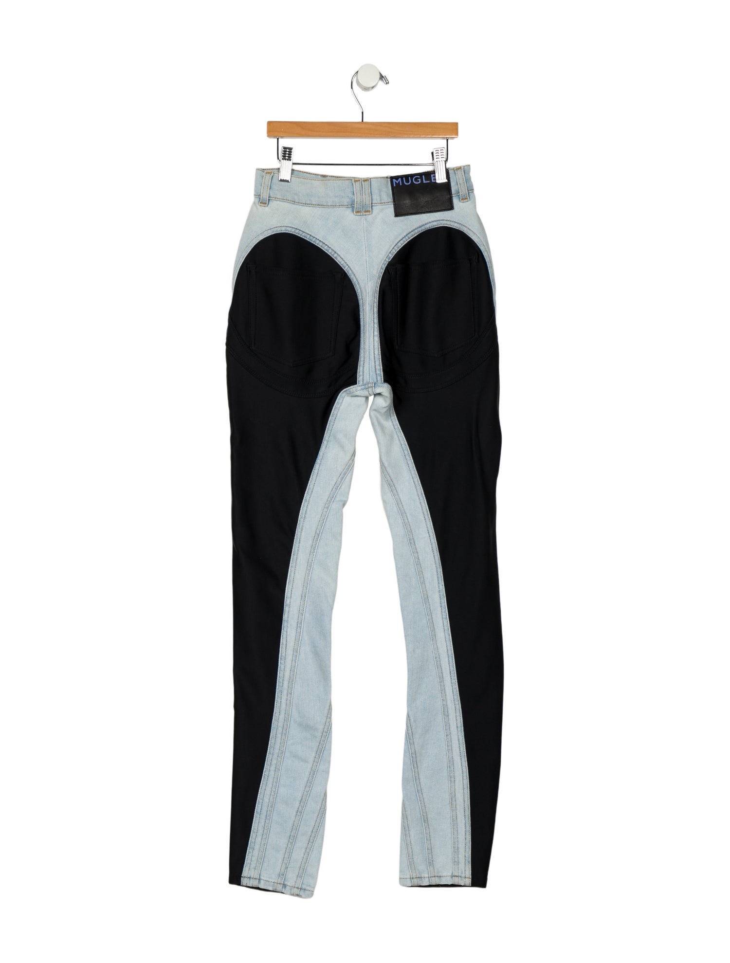 Mugler Mid-Rise Skinny Leg Jeans