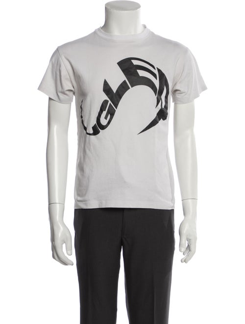 Mugler Graphic Print Crew Neck T-Shirt