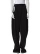 Mugler Virgin Wool Wide Leg Pants