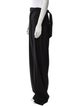Mugler Virgin Wool Wide Leg Pants
