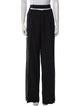 Mugler Wool Wide Leg Pants