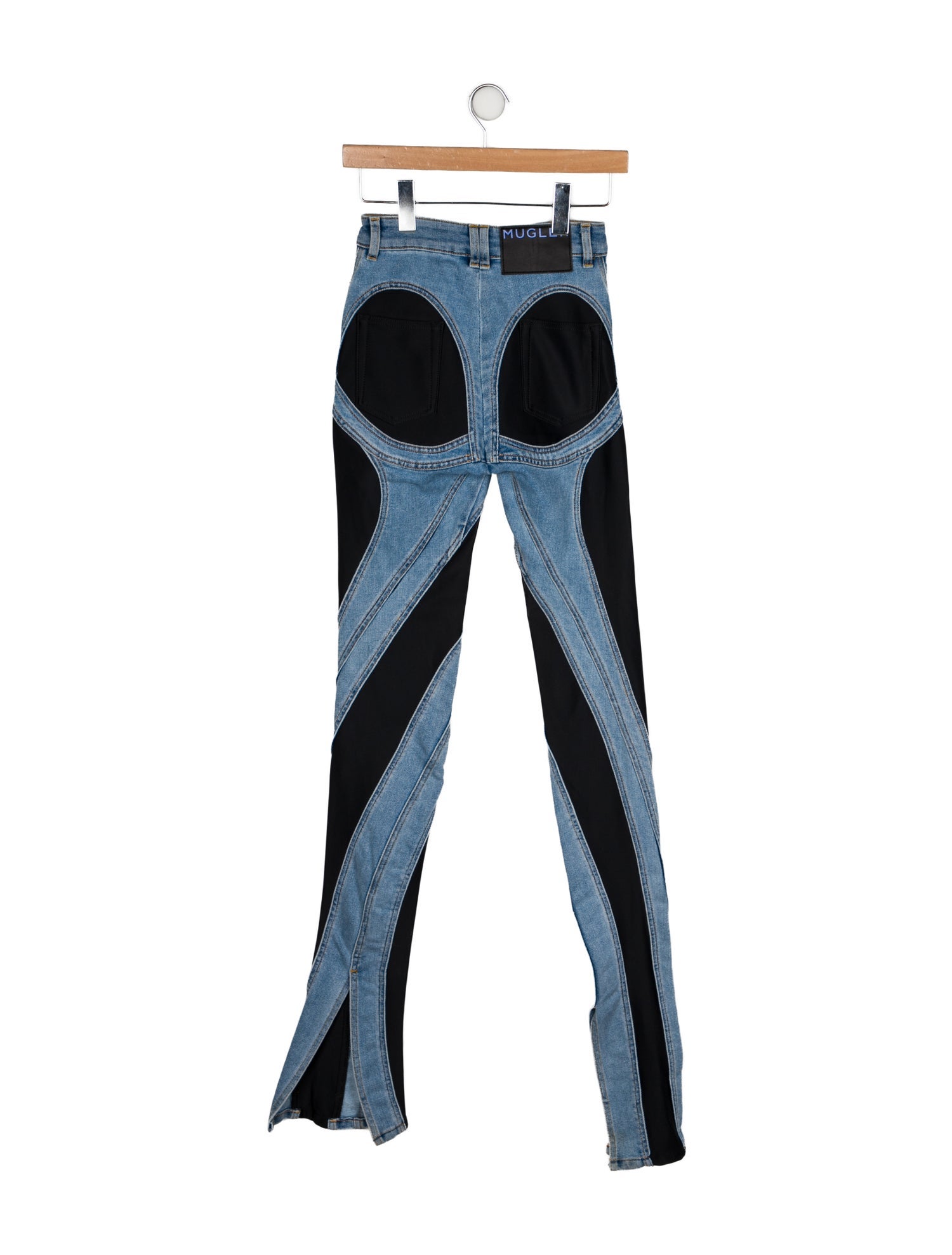 Mugler High-Rise Skinny Leg Jeans