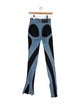 Mugler High-Rise Skinny Leg Jeans