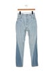 Mugler High-Rise Straight Leg Jeans