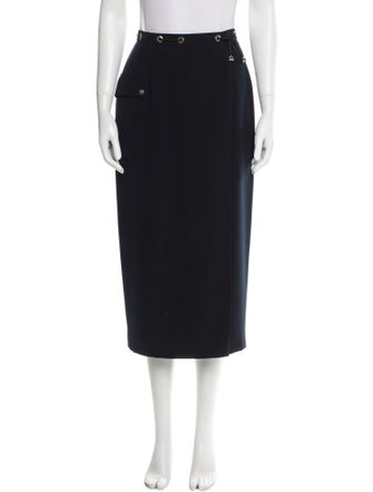 Mugler Midi Length Skirt