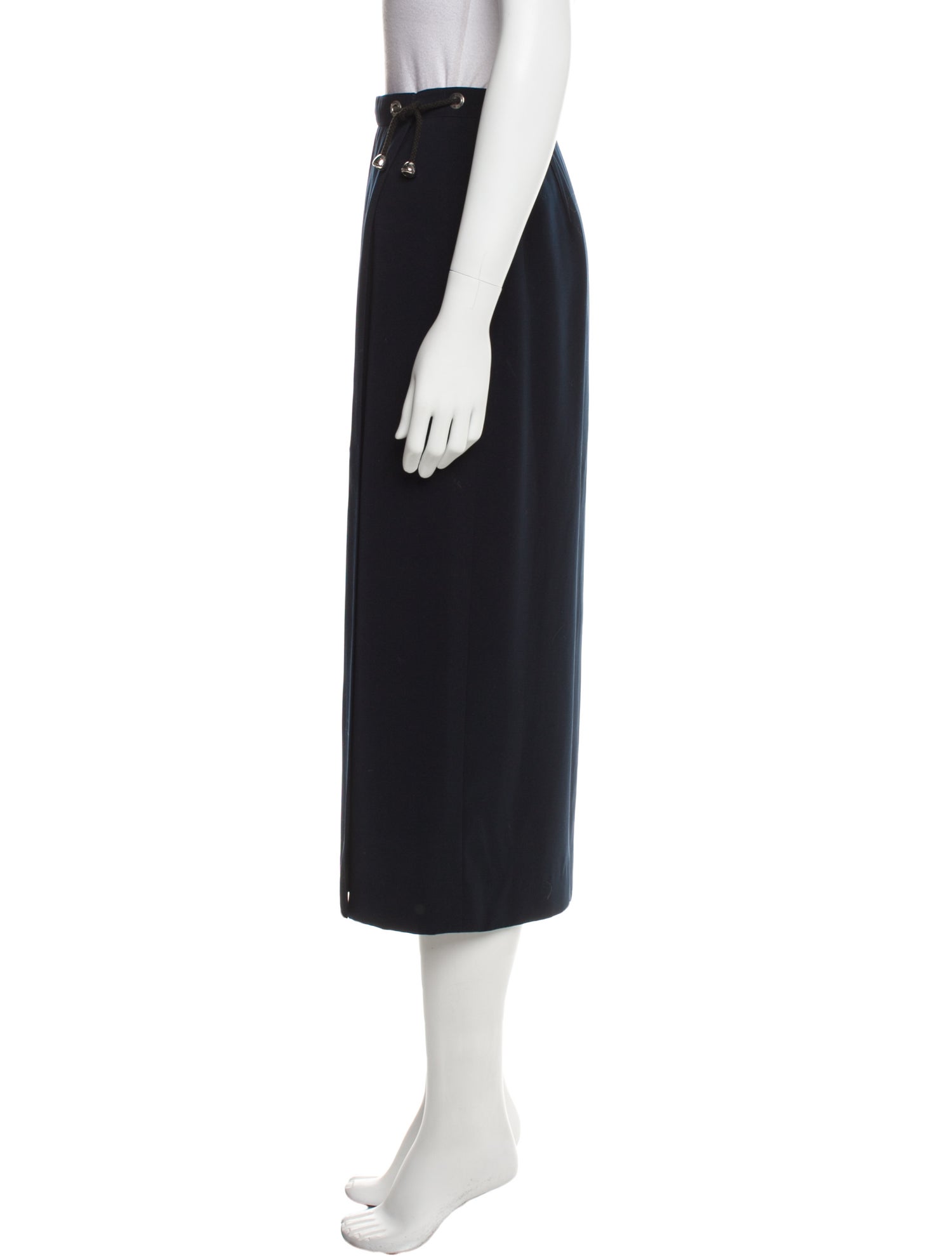 Mugler Midi Length Skirt