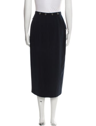 Mugler Midi Length Skirt